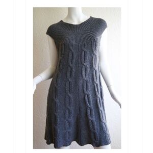 Knit Sweater Dress Tunic by Sophyline